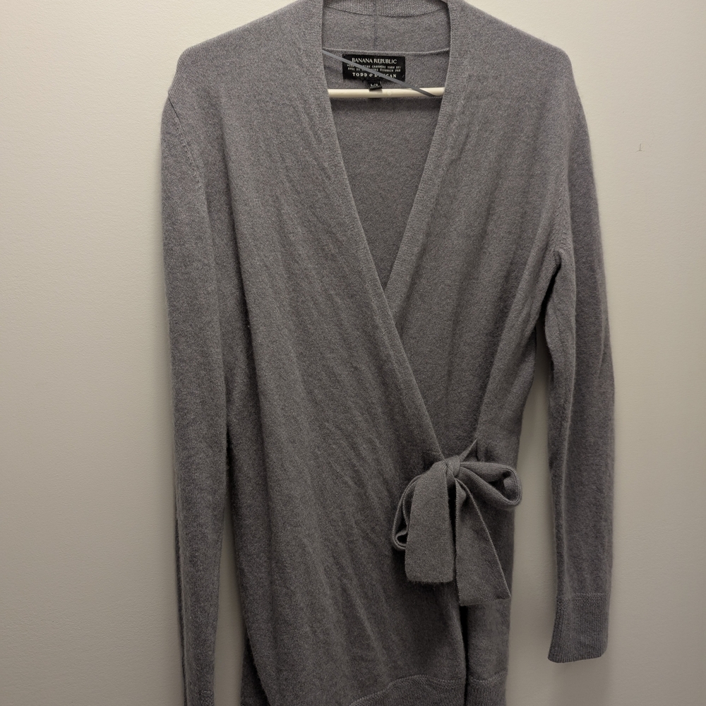 Banana Republic Cashmere Wrap Sweater